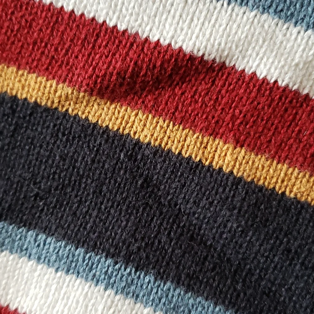 Gymboree 1/4 Zip Striped Sweater Sz S(5-6)